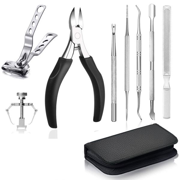 8pcs ingrown toe nail clippertool kit ingrown toenail file and lifter set nail polish cuticle trimmer remover kit manicure set
8pcs ingrown toe nail clippertool kit ingrown toenail file and lifter set nail polish cuticle trimmer remover kit manicure set