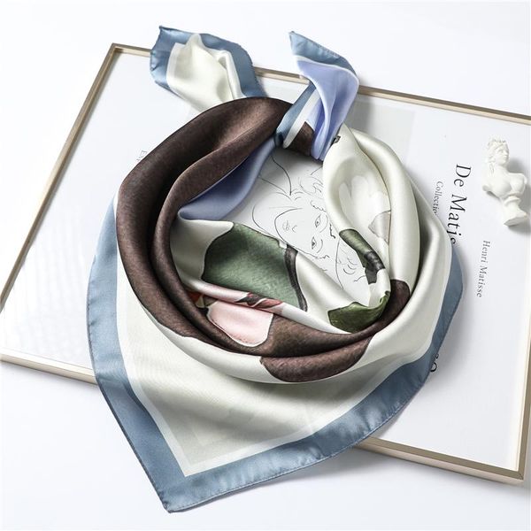 scarves cute print square scarf for women neckerchief female headscarf satin silk shawl foulard hijab hair bands headband wraps bandana, Blue;gray
scarves cute print square scarf for women neckerchief female headscarf satin silk shawl foulard hijab hair bands headband wraps bandana, Blue;gray