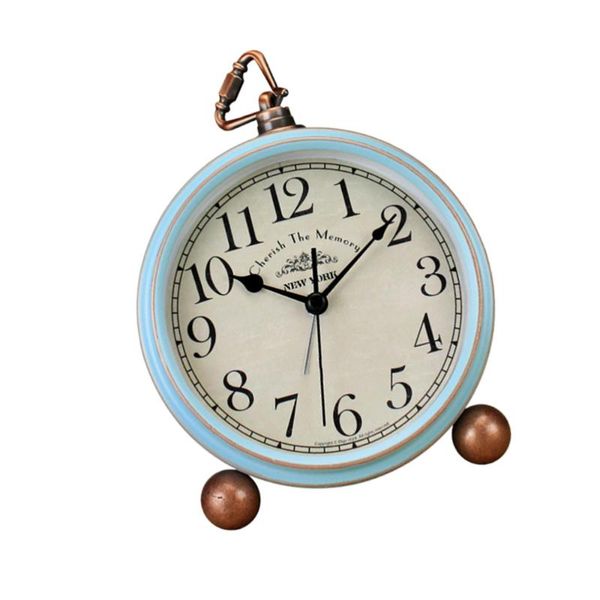 1pc creative retro vintage american style alarm clock desk alarm for home without battery (blue mumber)
1pc creative retro vintage american style alarm clock desk alarm for home without battery (blue mumber)