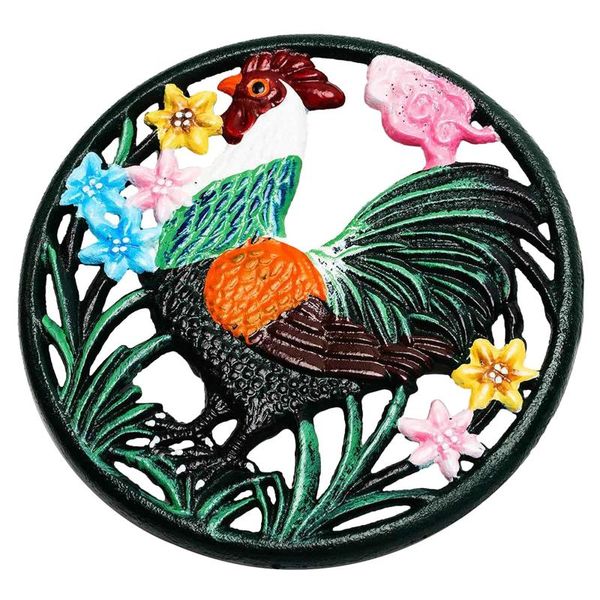 mats & pads rooster placemat iron art hollow insulation cushion cock kitchen dining table kitchenware pot bowl anti-scalding pad welcoming
mats & pads rooster placemat iron art hollow insulation cushion cock kitchen dining table kitchenware pot bowl anti-scalding pad welcoming