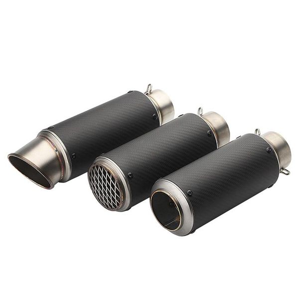motorcycle exhaust system inlet 51mm 61mm muffler end pipe motorbike tailipe with db killer universal escape moto carbon fiber
motorcycle exhaust system inlet 51mm 61mm muffler end pipe motorbike tailipe with db killer universal escape moto carbon fiber