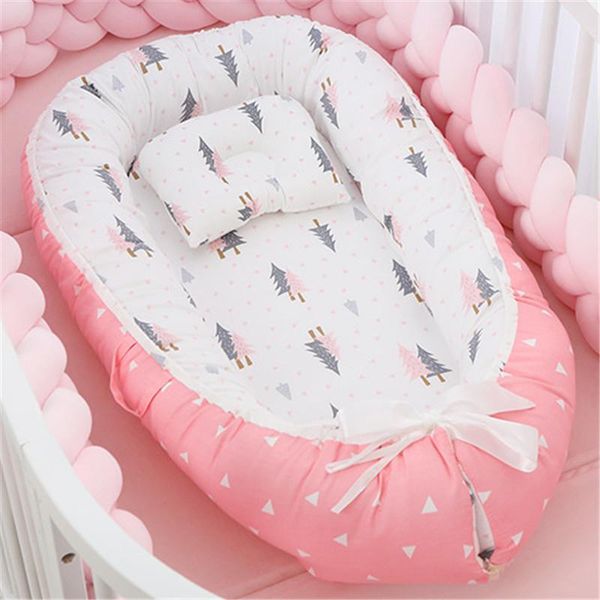 baby cribs 88*53cm cotton portable nest for boys girls travel bed infant cradle crib born soft sleeping bassinet with pillow
baby cribs 88*53cm cotton portable nest for boys girls travel bed infant cradle crib born soft sleeping bassinet with pillow