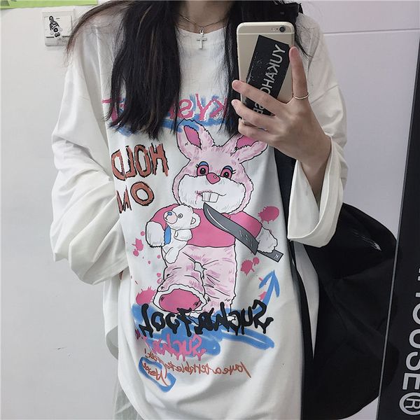 2021 new black long sleeved men t-shirt white student clothes trendy rock high street male 0745
2021 new black long sleeved men t-shirt white student clothes trendy rock high street male 0745