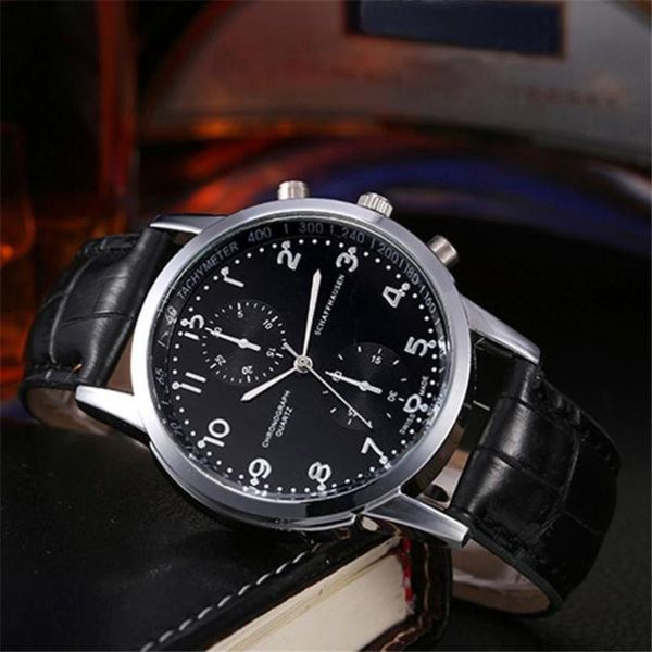 

wristwatches relogio masculino quartz watch men leather casual watches men's clock male sports wristwatch montre homme hodinky ceasuri, Slivery;brown