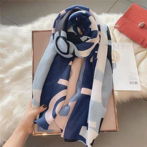 scarves vintage cotton handkerchief. women's four seasons korean color matching scarf. sunshade in summer and warm scarf winter., Blue;gray
scarves vintage cotton handkerchief. women's four seasons korean color matching scarf. sunshade in summer and warm scarf winter., Blue;gray