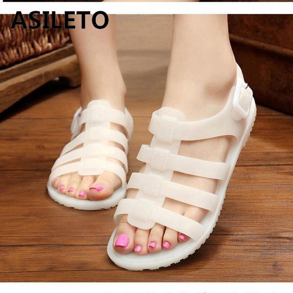 asileto new 2021 women sandals open toe flat buckle jelly bling rome non-slip soft size 40 beach casual summer black c2274
asileto new 2021 women sandals open toe flat buckle jelly bling rome non-slip soft size 40 beach casual summer black c2274