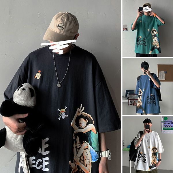 2021 new uma pea streetwear homens casual meia manga ace camisas vero camisa de es dimenses t moda japo amine luffy tshirt masculino ttr8, White;black
2021 new uma pea streetwear homens casual meia manga ace camisas vero camisa de es dimenses t moda japo amine luffy tshirt masculino ttr8, White;black
