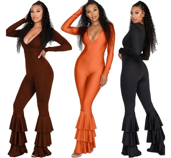 women's jumpsuits & rompers echoine skinny pleated flare pants women jumpsuit v-neck romper long sleeve autumn winter playsuit club out, Black;white
women's jumpsuits & rompers echoine skinny pleated flare pants women jumpsuit v-neck romper long sleeve autumn winter playsuit club out, Black;white