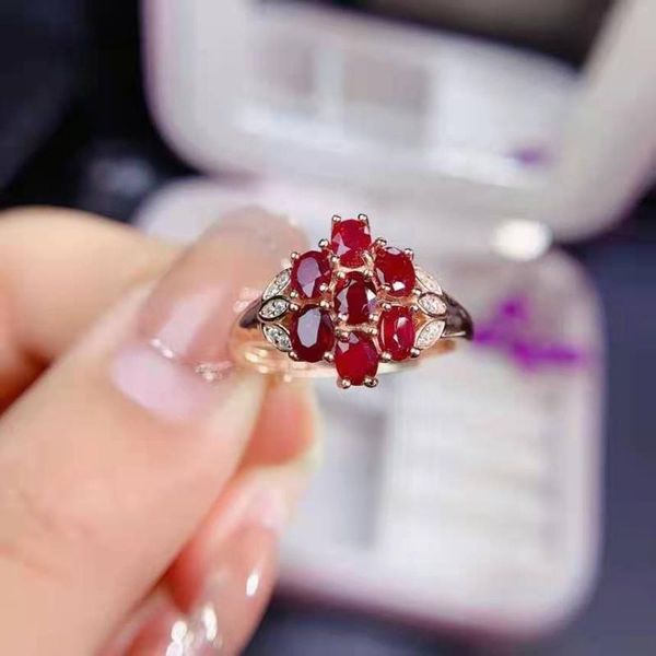 cluster rings natural burning ruby ring real 925 sterling silver fine fashion superflash wedding jewelry for women meibapjfs, Golden;silver
cluster rings natural burning ruby ring real 925 sterling silver fine fashion superflash wedding jewelry for women meibapjfs, Golden;silver