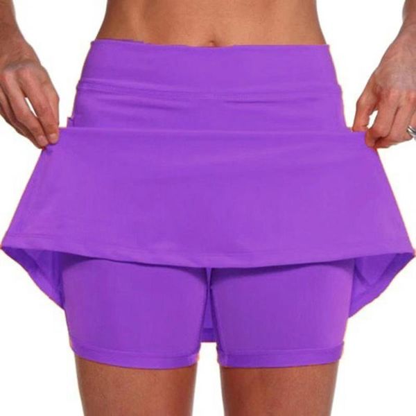 yoga outfit shorts skirt mid waist fake two piece solid color side pockets double-layer fitness sportwear
yoga outfit shorts skirt mid waist fake two piece solid color side pockets double-layer fitness sportwear