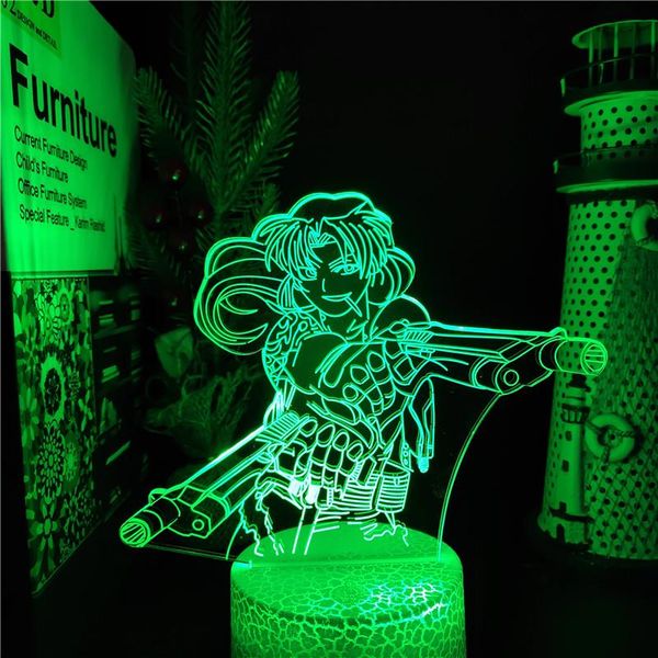 night lights black lagoon revy 3d led light anime illusion table lamp color changing lampara room decor nightlight kid birthday gift
night lights black lagoon revy 3d led light anime illusion table lamp color changing lampara room decor nightlight kid birthday gift