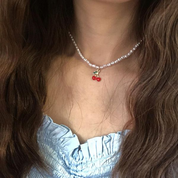 chains women sweet cherry necklace fashion contracted charm restoring ancient ways joker jewelry accessories, Silver
chains women sweet cherry necklace fashion contracted charm restoring ancient ways joker jewelry accessories, Silver
