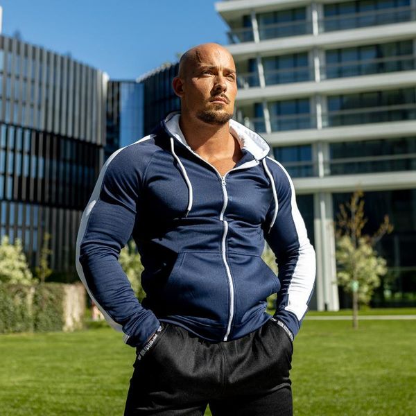 men's hoodies & sweatshirts mens fitness sport jacket coat zipper hooded gym running jackets sportswear workout jogging fashion man, Black
men's hoodies & sweatshirts mens fitness sport jacket coat zipper hooded gym running jackets sportswear workout jogging fashion man, Black