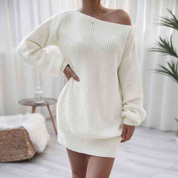 ladies casual dresses fall winter dresses for women 2022 strapless long-sleeved pullover women knit dress vestido de mujer y1204, Black;gray
ladies casual dresses fall winter dresses for women 2022 strapless long-sleeved pullover women knit dress vestido de mujer y1204, Black;gray
