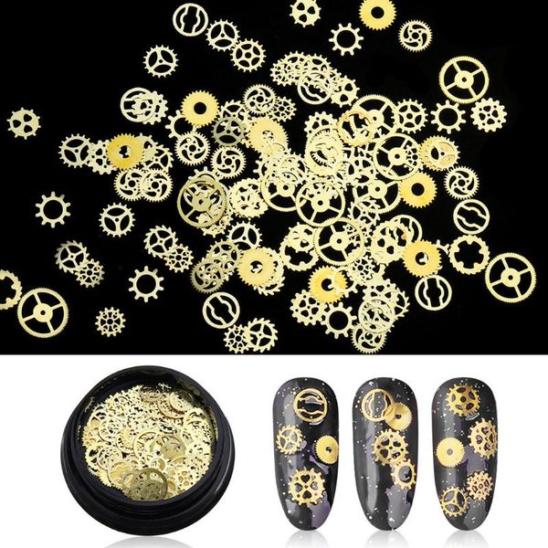 nail glitter 1 box steampunk wind clock mechanical decoration metal gear stud sheet mixed art decoration20, Silver;gold
nail glitter 1 box steampunk wind clock mechanical decoration metal gear stud sheet mixed art decoration20, Silver;gold