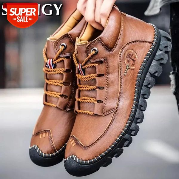 autumn outdoor men's shoes casual waterproof lace-up sewing warm men shoes fashion classic 2020 new males #m69m
autumn outdoor men's shoes casual waterproof lace-up sewing warm men shoes fashion classic 2020 new males #m69m