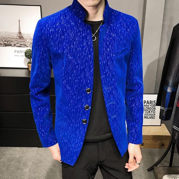 2021 velvet mens blazer jacket wedding dress coat fashion casual suit jacket stage dj men's business blazers veste costume homme, White;black
2021 velvet mens blazer jacket wedding dress coat fashion casual suit jacket stage dj men's business blazers veste costume homme, White;black