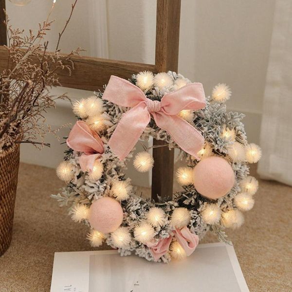 decorative flowers & wreaths christmas wreath door garland decorations artificial front rattan with light party hanging led home s6e1
decorative flowers & wreaths christmas wreath door garland decorations artificial front rattan with light party hanging led home s6e1