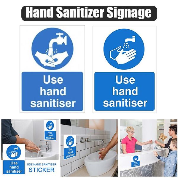 window stickers use hand sanitiser sign 150mm x 200mm self adhesive sticker toilet washroom 1/5/10pcs uacr decorative films home decor garde
window stickers use hand sanitiser sign 150mm x 200mm self adhesive sticker toilet washroom 1/5/10pcs uacr decorative films home decor garde