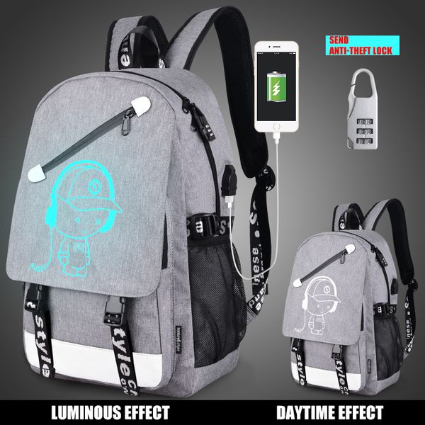 2020 luminous school bags for teenagers boys usb charging school backpack big capacity travel bag satchel kids book bag mochila y0125
2020 luminous school bags for teenagers boys usb charging school backpack big capacity travel bag satchel kids book bag mochila y0125