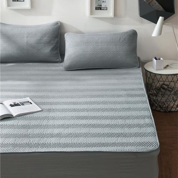 quilted bed sheet set washed cotton fitted sheet elastic rubber cushion cover summer mattress cover brief home bedding 2side use
quilted bed sheet set washed cotton fitted sheet elastic rubber cushion cover summer mattress cover brief home bedding 2side use