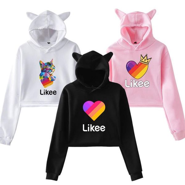 cat ear pink russia style likee app likee hoodies women cat crop hoodie female rainbow sweatshirt trendy streetwear hip hop, Black
cat ear pink russia style likee app likee hoodies women cat crop hoodie female rainbow sweatshirt trendy streetwear hip hop, Black