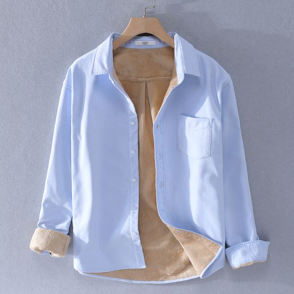 2021 new autumm and winter warm veet long sleeve thicken shirts for casual fashion oxford brand shirt men solid chemise 3r50, White;black
2021 new autumm and winter warm veet long sleeve thicken shirts for casual fashion oxford brand shirt men solid chemise 3r50, White;black