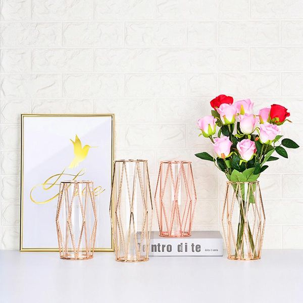 vases flower vase for home decor tablemetal glass nordic decoration artificial & dried flowers arrival
vases flower vase for home decor tablemetal glass nordic decoration artificial & dried flowers arrival
