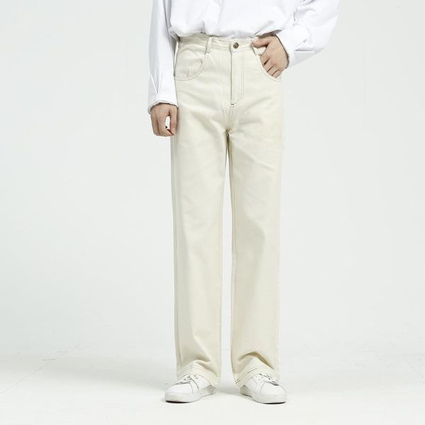 men's pants fashion men vintage causal straight jeans trousers male female streetwear hip hop loose basic section apricot blue denim pa, Black
men's pants fashion men vintage causal straight jeans trousers male female streetwear hip hop loose basic section apricot blue denim pa, Black