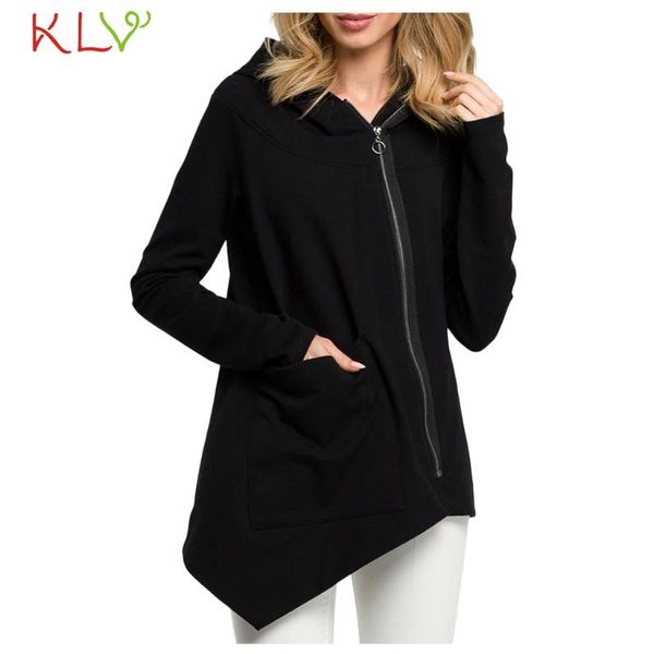 women jacket hoodie irregular zipper pockets basic jacket 2021 winter coat long sleeve streetwear outerwear ladies clothes 19sep, Black;brown
women jacket hoodie irregular zipper pockets basic jacket 2021 winter coat long sleeve streetwear outerwear ladies clothes 19sep, Black;brown