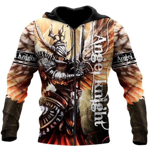 men's hoodies & sweatshirts angel knight templar 3d all over printed men hoodie armor style deluxe zip pullover casual jacket tracksu, Black
men's hoodies & sweatshirts angel knight templar 3d all over printed men hoodie armor style deluxe zip pullover casual jacket tracksu, Black