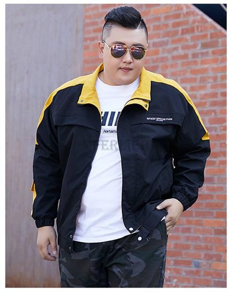 men's jackets autumn men cargo patchwork letter zipper casual out door coat large size 8xl 9xl outwear ins cool fashion jacket 54 56, Black;brown
men's jackets autumn men cargo patchwork letter zipper casual out door coat large size 8xl 9xl outwear ins cool fashion jacket 54 56, Black;brown