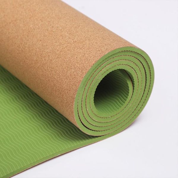 yoga mats cork mat - natural sustainable resists germs 6mm odor non-toxic tpe rubber great for yoga, pilates indoor fitness
yoga mats cork mat - natural sustainable resists germs 6mm odor non-toxic tpe rubber great for yoga, pilates indoor fitness