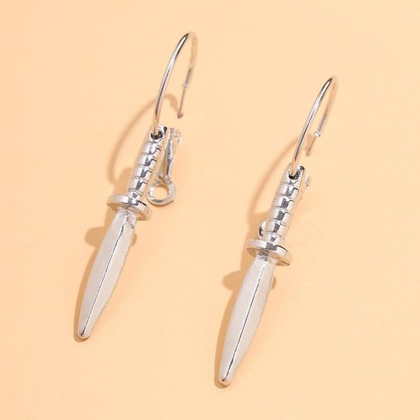 dangle & chandelier 1 pair vintage dagger earrings for women punk sword party jewelry accessories, Silver
dangle & chandelier 1 pair vintage dagger earrings for women punk sword party jewelry accessories, Silver