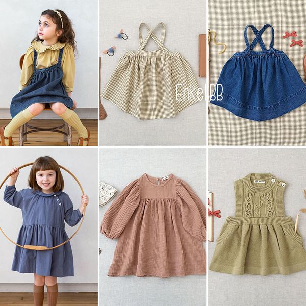 enkelibb sleeveless strap dress spring new arrivals soor ploom kids girls vintage style clothes children wear 210303, Red;yellow
enkelibb sleeveless strap dress spring new arrivals soor ploom kids girls vintage style clothes children wear 210303, Red;yellow