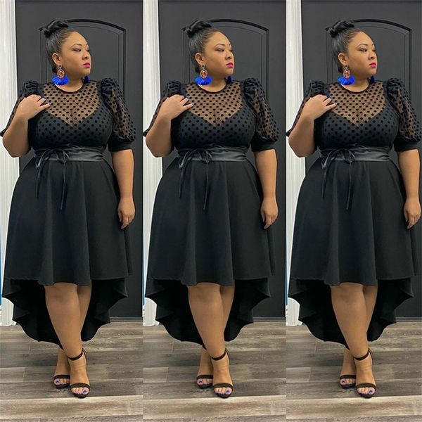 6xl plus size black dress for women puff sleeve asymmetrical dresses female vintage polka dot dress with sashes party dress d20 210303, Black;gray
6xl plus size black dress for women puff sleeve asymmetrical dresses female vintage polka dot dress with sashes party dress d20 210303, Black;gray