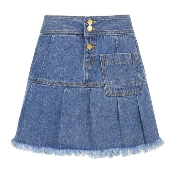 skirts 90s mini skirt lady trendy y2k summer denim blue accessory harajuku jean fashion pleated woman high waist, Black
skirts 90s mini skirt lady trendy y2k summer denim blue accessory harajuku jean fashion pleated woman high waist, Black