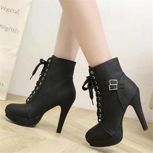 boots autumn cross straps ankle women stilettos round toe high heel shoes fashion belt buckle female booties black beige brown
boots autumn cross straps ankle women stilettos round toe high heel shoes fashion belt buckle female booties black beige brown