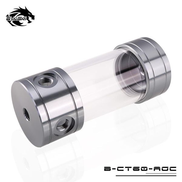 bykski b-ct60 pc water cooling 60mm reservoir tank 150mm/200mm/260mm transparent black/blue/red/green/silver
bykski b-ct60 pc water cooling 60mm reservoir tank 150mm/200mm/260mm transparent black/blue/red/green/silver