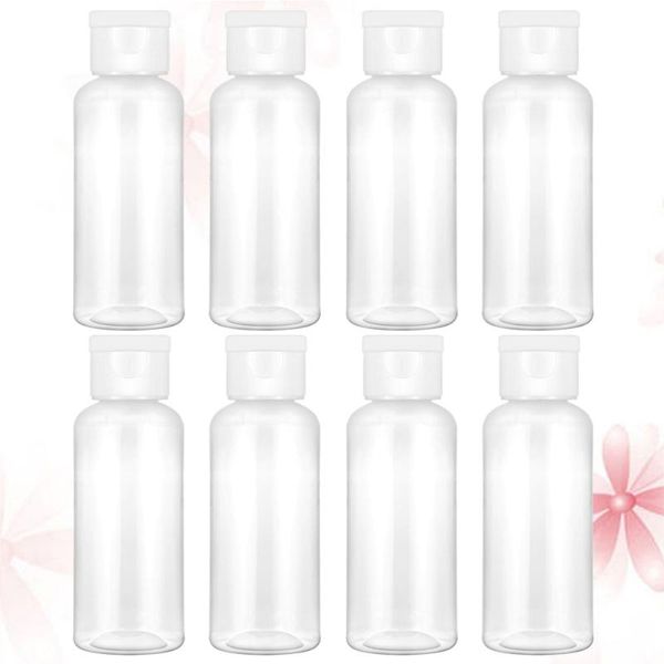 storage bottles & jars 8pcs 50ml portable clamshell empty plastic bottle travel container for cosmetic shampoo lotion (ramdom cap color)
storage bottles & jars 8pcs 50ml portable clamshell empty plastic bottle travel container for cosmetic shampoo lotion (ramdom cap color)