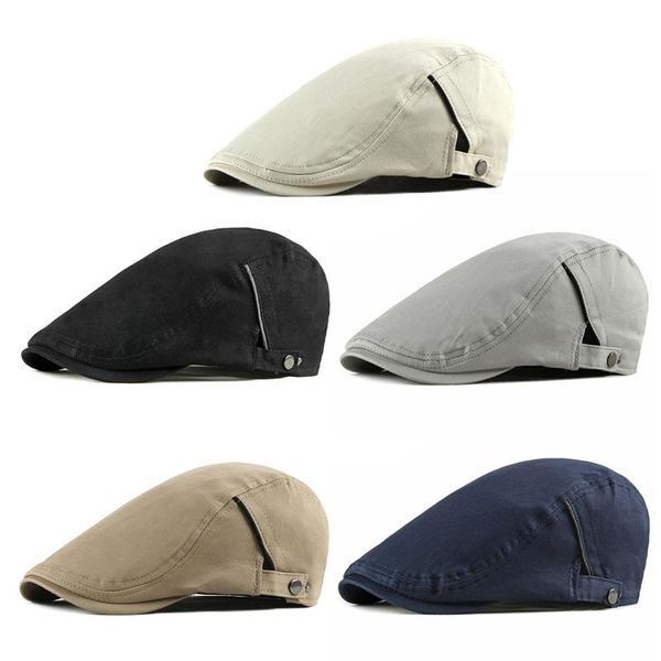 berets fashion casual beret men's british retro caps women's simple and thin breathable accessories, Blue;gray
berets fashion casual beret men's british retro caps women's simple and thin breathable accessories, Blue;gray