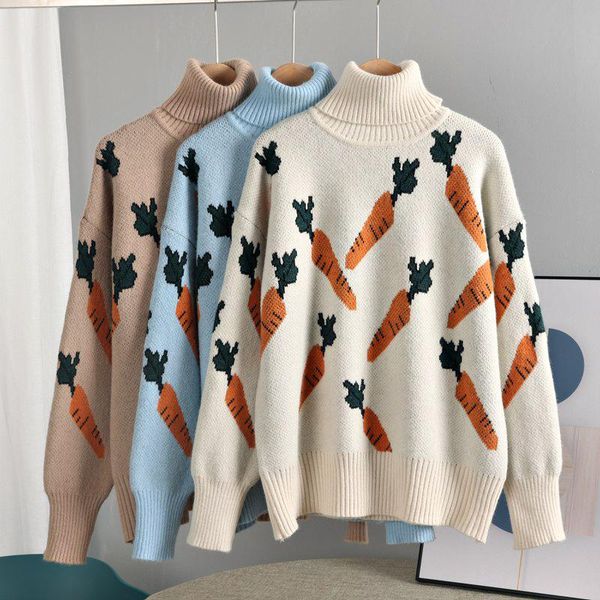 women's sweaters syj oversized women cashmere sweater high sreet knitted pullovers long sleeve thick warm woman turtleneck pull, White;black
women's sweaters syj oversized women cashmere sweater high sreet knitted pullovers long sleeve thick warm woman turtleneck pull, White;black