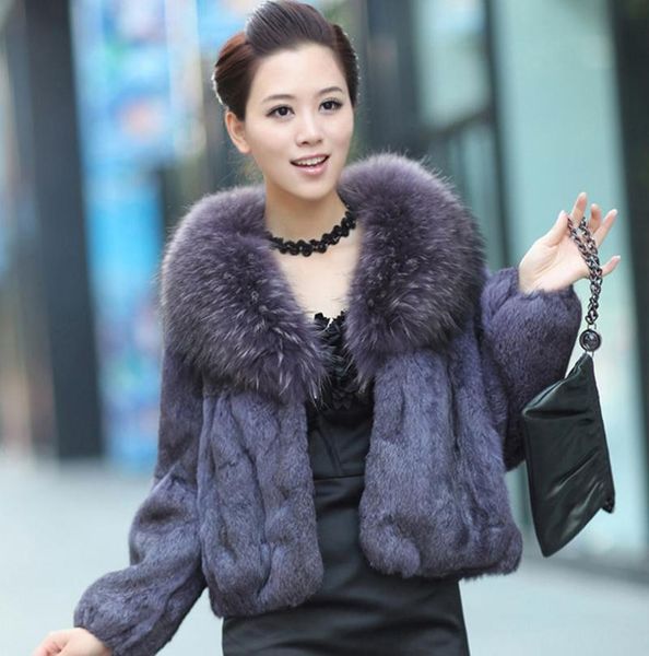 women's fur & faux winter real coat raccoon collar thicken plus size jacket genuine overcoat feminino, Black
women's fur & faux winter real coat raccoon collar thicken plus size jacket genuine overcoat feminino, Black