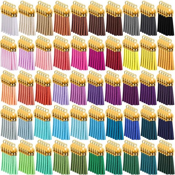 decorative objects & figurines 250 pieces keychain tassels bulk colored leather tassel pendants for diy and craft, 50 colors
decorative objects & figurines 250 pieces keychain tassels bulk colored leather tassel pendants for diy and craft, 50 colors