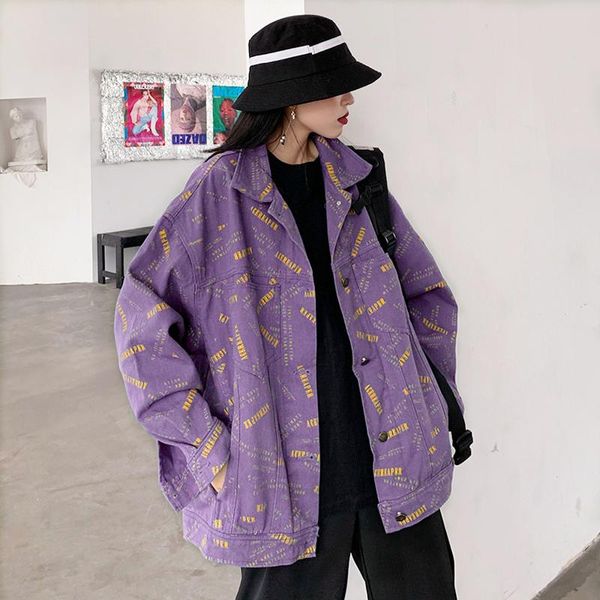 autumn new ins internet celebrity motorcycle graffiti loose denim jacket women letter printing chaqueta mujer streetwear clothes, Black;brown
autumn new ins internet celebrity motorcycle graffiti loose denim jacket women letter printing chaqueta mujer streetwear clothes, Black;brown