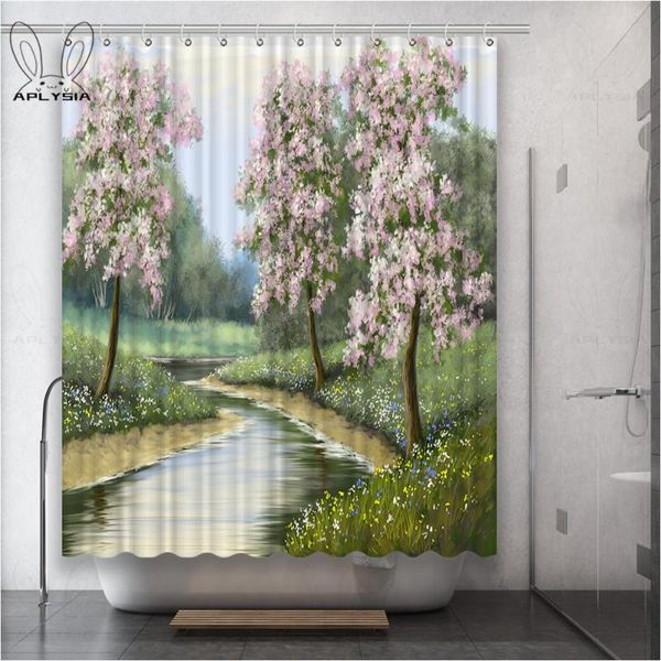 woods green oil painting of trees european rural landscape silver birch fabric shower curtains for bathroom
woods green oil painting of trees european rural landscape silver birch fabric shower curtains for bathroom