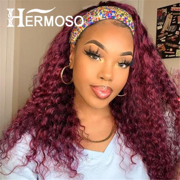 lace wigs water wave headband human hair 99j long scraf burgundy wavy colored for black women glueless curly wig, Black;brown
lace wigs water wave headband human hair 99j long scraf burgundy wavy colored for black women glueless curly wig, Black;brown
