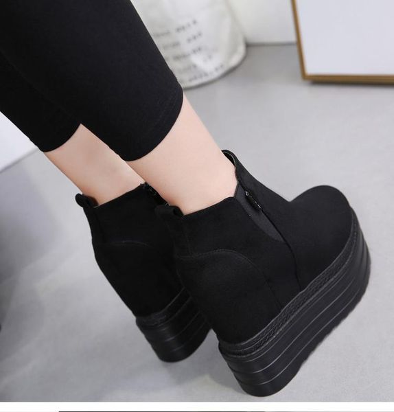 boots qiu dong slope heel ultra tall ankle inside heighten thick sole black add velvet naked female
boots qiu dong slope heel ultra tall ankle inside heighten thick sole black add velvet naked female