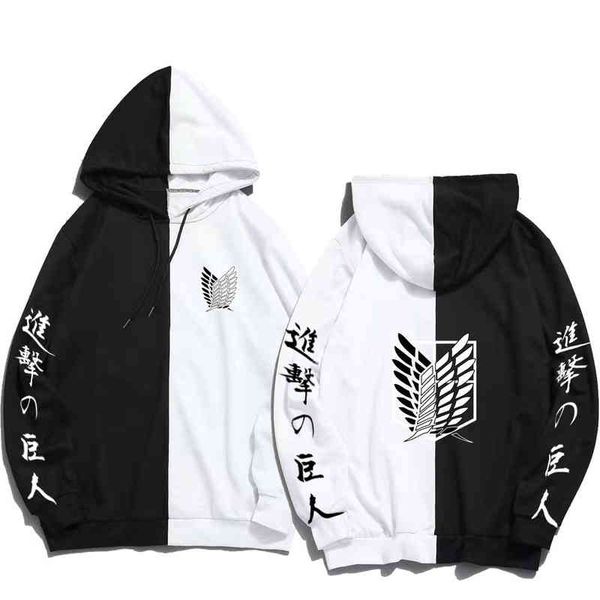 japan anime attack on titan shingeki no kyojin men hoodi sweatshirts hoodie patchwork thin clothing hip hop streetwear, Black
japan anime attack on titan shingeki no kyojin men hoodi sweatshirts hoodie patchwork thin clothing hip hop streetwear, Black