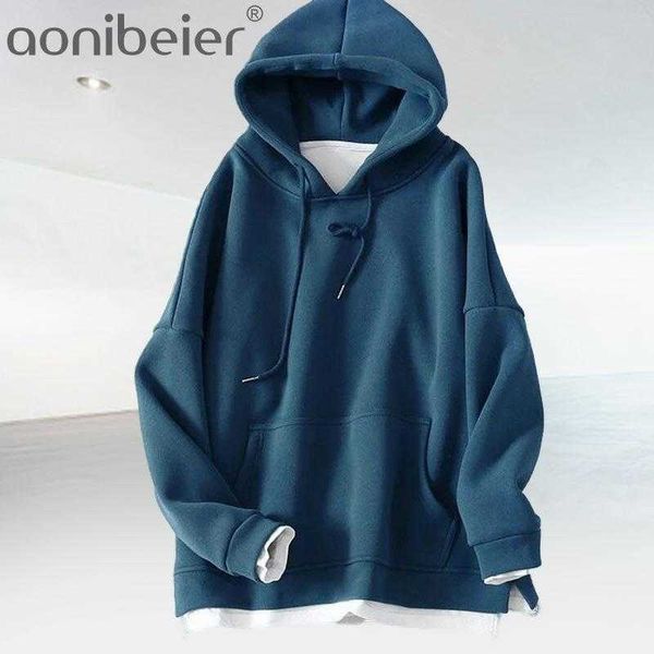solid size women fleece hoodies drop shoulder autumn winter warm hoody sweatshirt patchwork pullovers outwear 210604, Black
solid size women fleece hoodies drop shoulder autumn winter warm hoody sweatshirt patchwork pullovers outwear 210604, Black